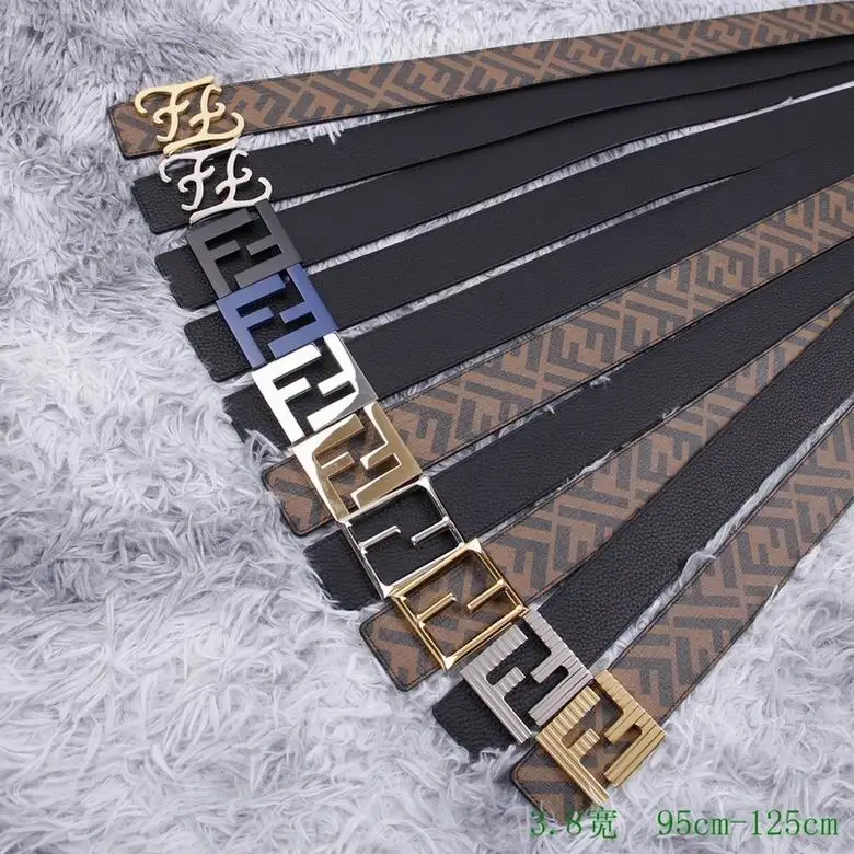 Fendi Belt 38mmX95-125cm 7D105